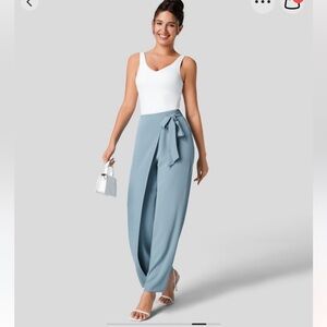 NWT Halara High Waisted Tie Work Pants